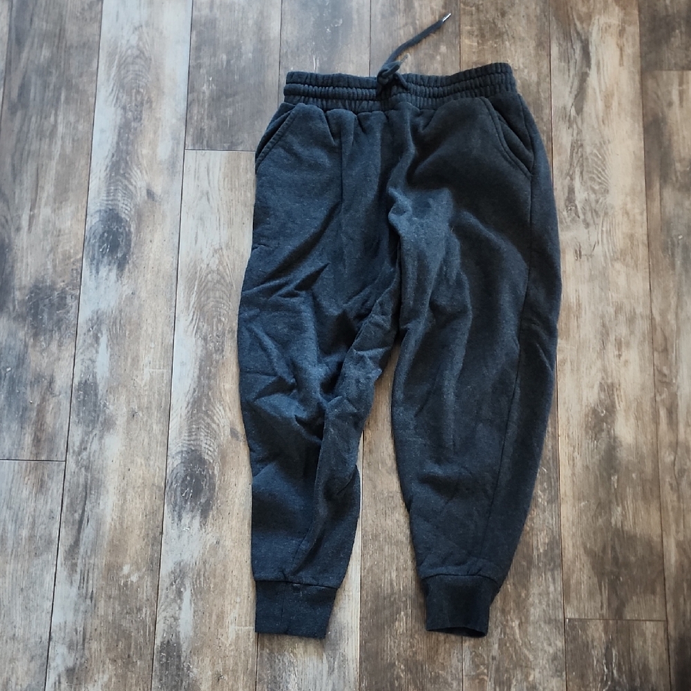 Cozy Charcoal Jogger Pants